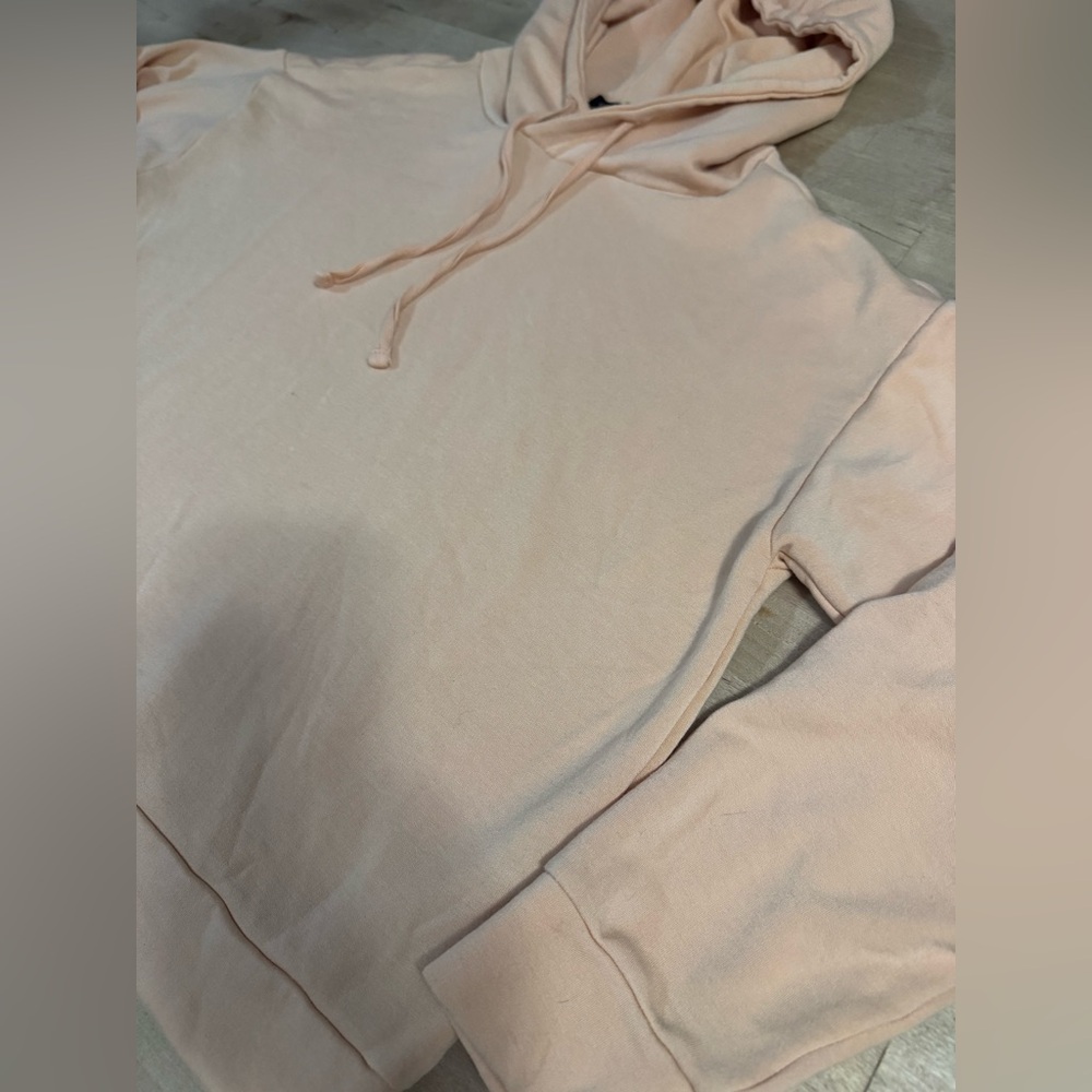 Quince Women's SuperSoft pullover pink/melon Hoodie - Picture 2 of 10